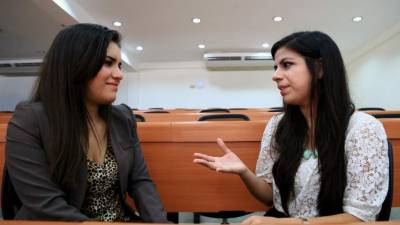 Sonia Karina Díaz Turcios y Katheryn Ivett Murillo Argueta representarán el liderazgo juvenil de Honduras en Estados Unidos.