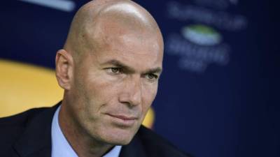 El entrenador del Real Madrid, Zinedine Zidane, va por un nuevo título. FOTO EFE/Vassil Donev
