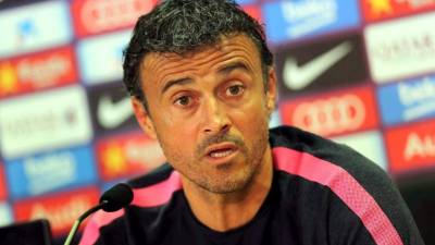 El técnico del Barcelona, Luis Enrique entrenará sin varios de sus referentes debido a los compromisos de estos en sus selecciones.