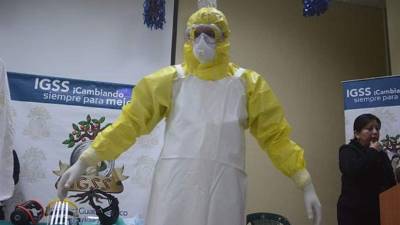 El gobierno guatemalteco hizo acopio de equipos para prevenir el ébola