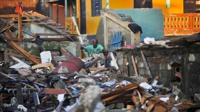 Dramática imagen del paso de Matthew por Cuba.