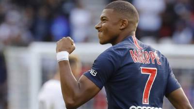 El jugador del Paris Saint Germain Kylian Mbappe. EFE/Archivo
