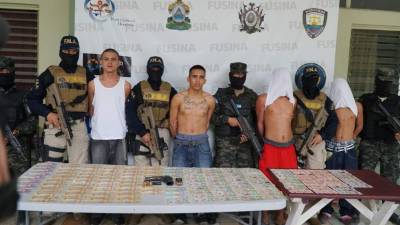 Los detenidos son supuestos miembros de la pandilla 18.