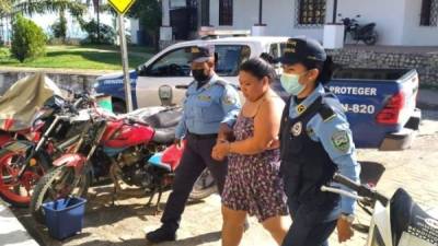 La sospechosa fue detenida tras operativos policiales en Trujillo, Colón.