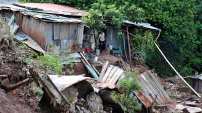 En Tegucigalpa han sido afectadas más de 300 familias.