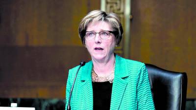 Laura Dogu, embajadora de Estados Unidos en Honduras.