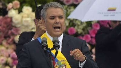 Iván Duque, nuevo presidente de Colombia. AFP