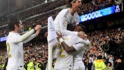 El Real Madrid marcha en la segunda posición de la Liga de España.