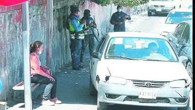 Desde ayer, elementos de la Fuerza de Seguridad del Transporte resguardan el punto de la Kennedy-Centro de la capital.
