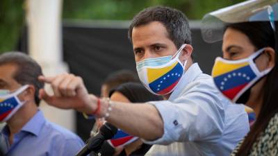 El opositor venezolano Juan Guaidó.