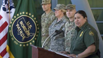 Fotografía de archivo que muestra a la jefa de la Patrulla Fronteriza en el sector de El Paso (Texas), Gloria Chávez.