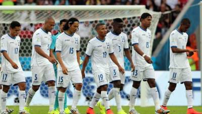 La Selección de Honduras finalizó este período con un saldo negativo.