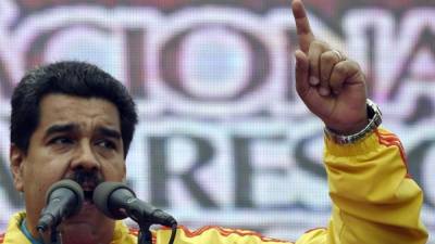 Nicolás Maduro recordó al fallecido Hugo Chávez ayer en Venezuela.