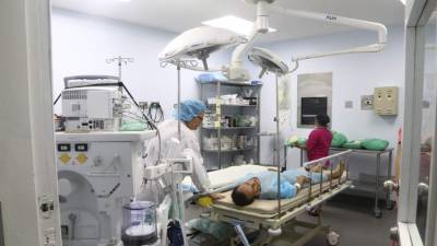 Con el apoyo del Banco Interamericano de Desarrollo (BID), la nueva administración construye una sala pediátrica.