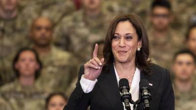 La vicepresidenta de Estados Unidos, Kamala Harris.