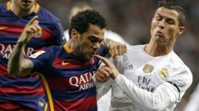 Dani Alves aclaró qué había pasado con Cristiano Ronaldo.