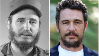 El estadounidense James Franco dará vida al líder cubano Fidel Castro.