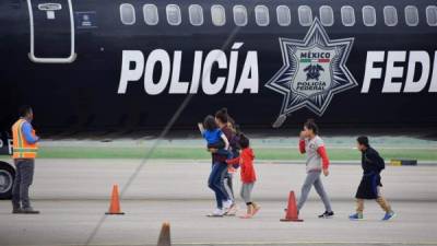 Según el Instituto Nacional de Migración, las autoridades mexicanas y estadounidense han deportado a 3.897 hondureños indocumentados entre el 1 y 28 de enero pasado.