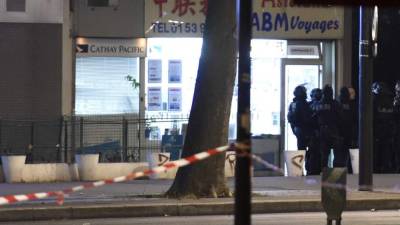 El incidente ocurrió en la zona de Porte d'Italie, al sur de la capital francesa.