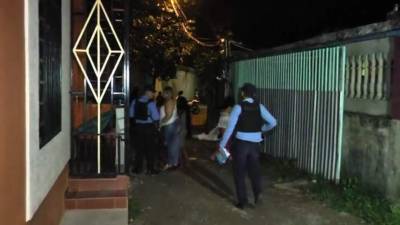 Una de las escenas del crimen de los hechos violentos que han dejado tres muertos en las últimas 24 horas.