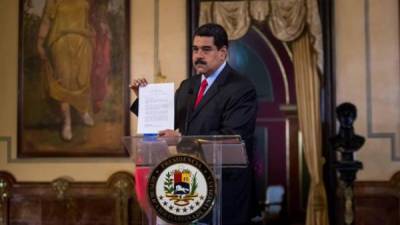 La ministra peruana de Relaciones Exteriores, Cayetana Aljovín, anunció el martes, durante una reunión del Grupo de Lima, que la presencia de Maduro en la Cumbre de las Américas 'no será bienvenida' por Perú, una declaración que fue respaldada por los países presentes en la reunión. Foto EFE