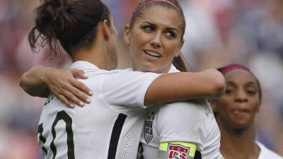 Alex Morgan es una de las jugadoras que encabeza el listado de que no están de acuerdo con su Federación.