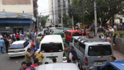 Durante la semana pasada hubo protestas en Tegucigalpa.