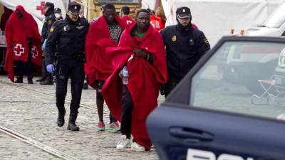 Muchos de los rescatados son originarios del África subsahariana.