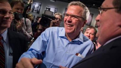 El exgobernador de Florida ha sabido ganarse el favor de los donantes.