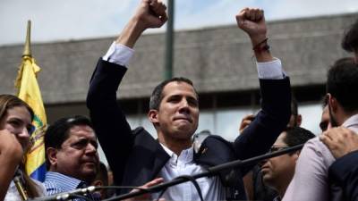 Guaidó es reconocido como el presidente interino de Venezuela por más de 50 países./AFP.