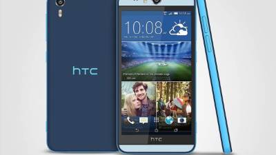Este es el nuevo teléfono HTC Desire Eye.