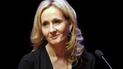 La escritoria J.K. Rowling.