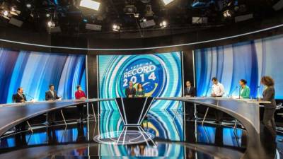Los candidatos a la presidencia brasileña manifestaron sus posturas en un debate televisivo.