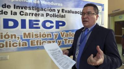 Óscar Vásquez, director de la Diecp, habló de las evaluaciones hechas a miembros de la Policía desde 2012.
