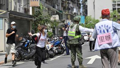 Taiwán inició este lunes realizó sus simulacros anuales de ataques aéreos ante el aumento de tensiones con China que hacen temer un ataque o invasión a la isla como es el caso de Rusia en Ucrania.