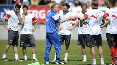Ottmar Hitzfeld contará con todo su plantel para el mundial de Barsil 2014.