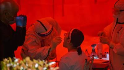 Wuhan comienza a registrar una segunda ola de contagios de coronavirus./AFP.