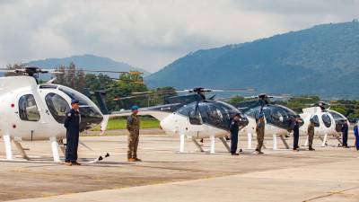 Los helicópteros donados por Estados Unidos a El Salvador reemplazarán el equipo aéreo que mantiene este país centroamericano en la república africana de Malí.