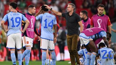 España fue eliminada del Mundial de Qatar 2022 al caer en tanda de penales por la selección de Marruecos.