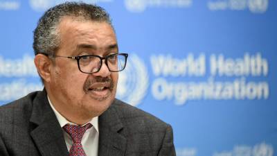 Tedros Adhanom Ghebreyesus, jefe de la OMS.