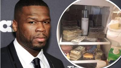 La nevera de 50 Cent (c)Instagram.
