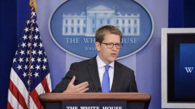 El portavoz de la Casa Blanca, Jay Carney. EFE/Archivo
