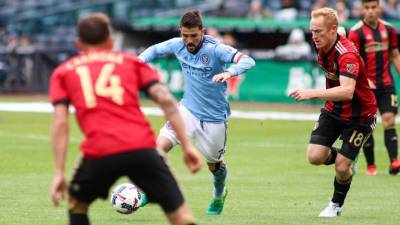 David Villa sigue brillando en la MLS y este fin de semana marcó un golazo.