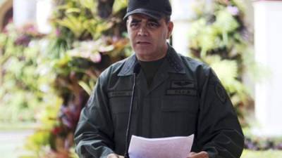 El ministro de Defensa de Venezuela, Vladimir Padrino López.