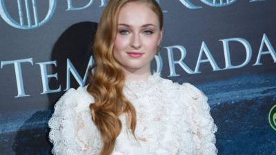 La actriz británica Sophie Turner.