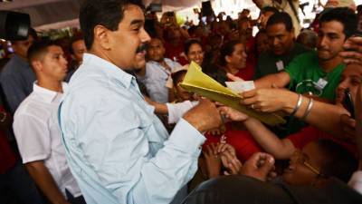 Al presidente Nicolás Maduro le gusta dialogar con sus seguidores.