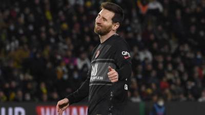 Lionel Messi sigue quedando a deber con la camiseta del PSG.