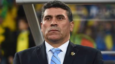 Luis Fernando Suárez dirigió a Honduras en el Mundial de Brasil 2014.
