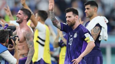 Lionel Messi lideró la victoria de Argentina.