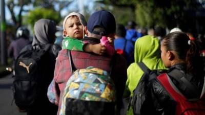Alrededor de 389 menores de edad no pudieron salir de Honduras para continuar su viaje hacia Estados Unidos.